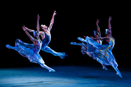 on the stage of the MAMT named after K.S. Stanislavsky and V.I.Nemirovich-Danchenko