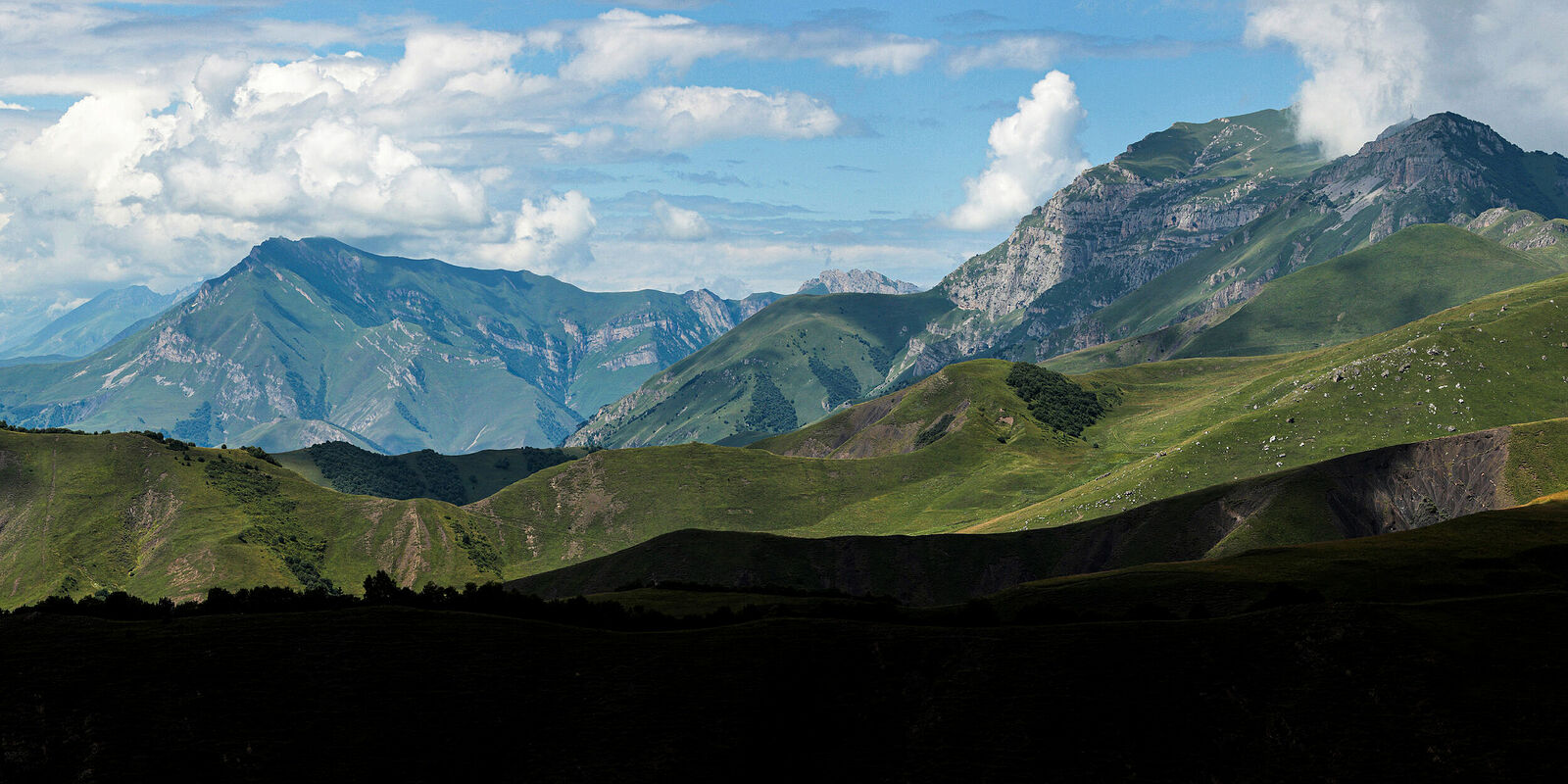 Фотограф Олег Черноус. панорама. Ингушетия, август 2020