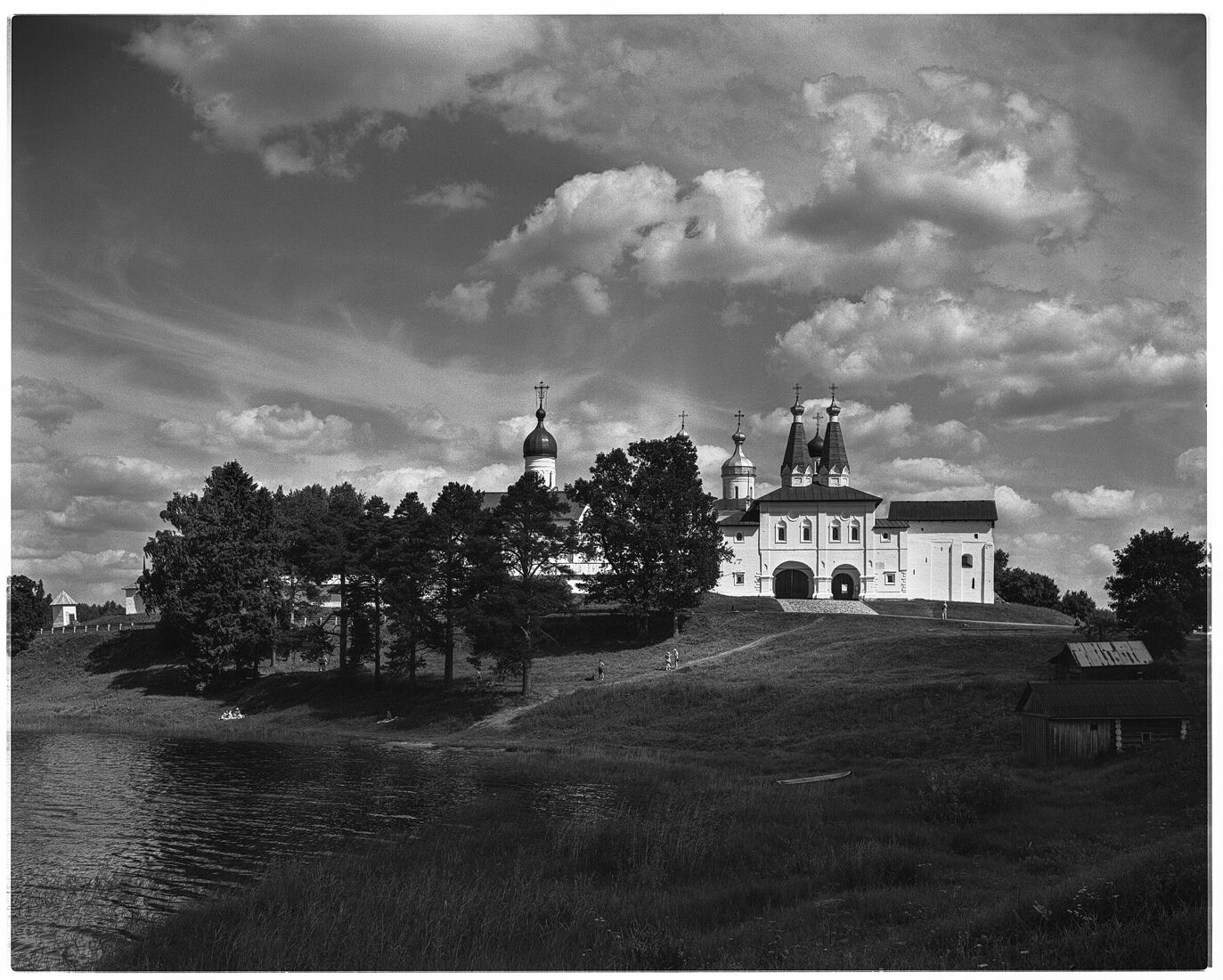 Photographer Oleg Chernous. b&w 4x5. Ferapontov Belozersky Monastery 2018