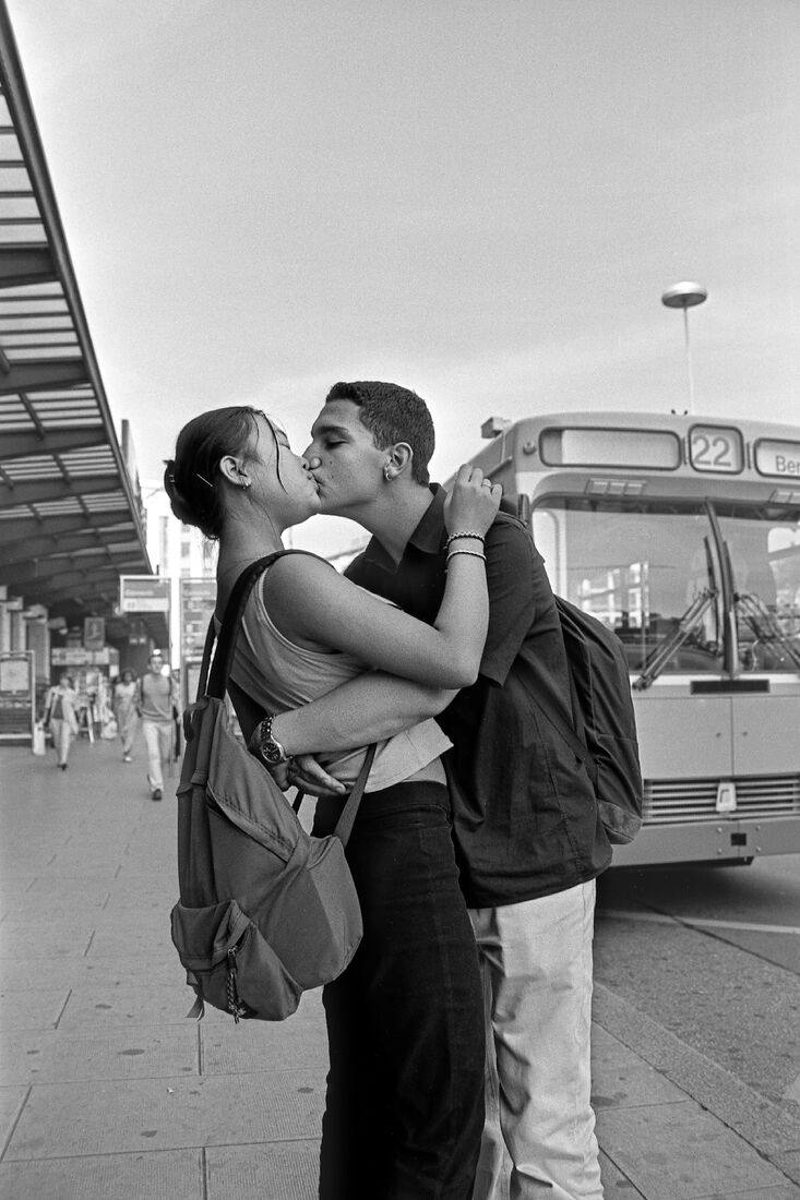 Фотограф Олег Черноус. Cтрит-фотография. Берн, Швейцария 1999