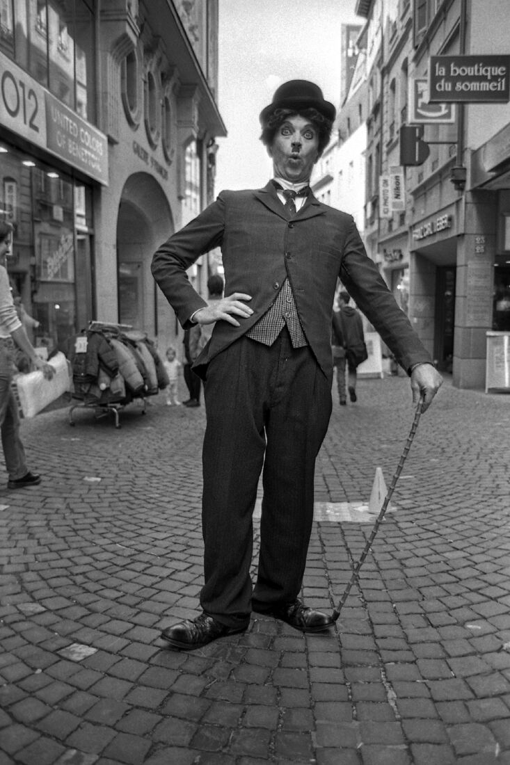Фотограф Олег Черноус. Cтрит-фотография. Лозанна, Швейцария 1999