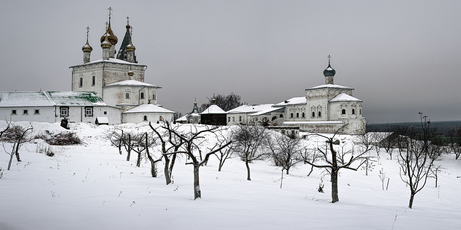 Photographer Oleg Chernous. panorama-2. Gorokhovets, January 2021